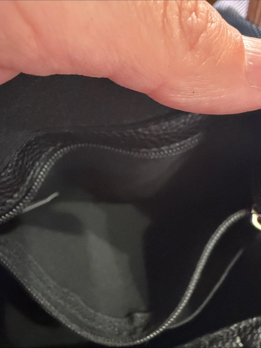 Black Studded Leather Shoulder Bag